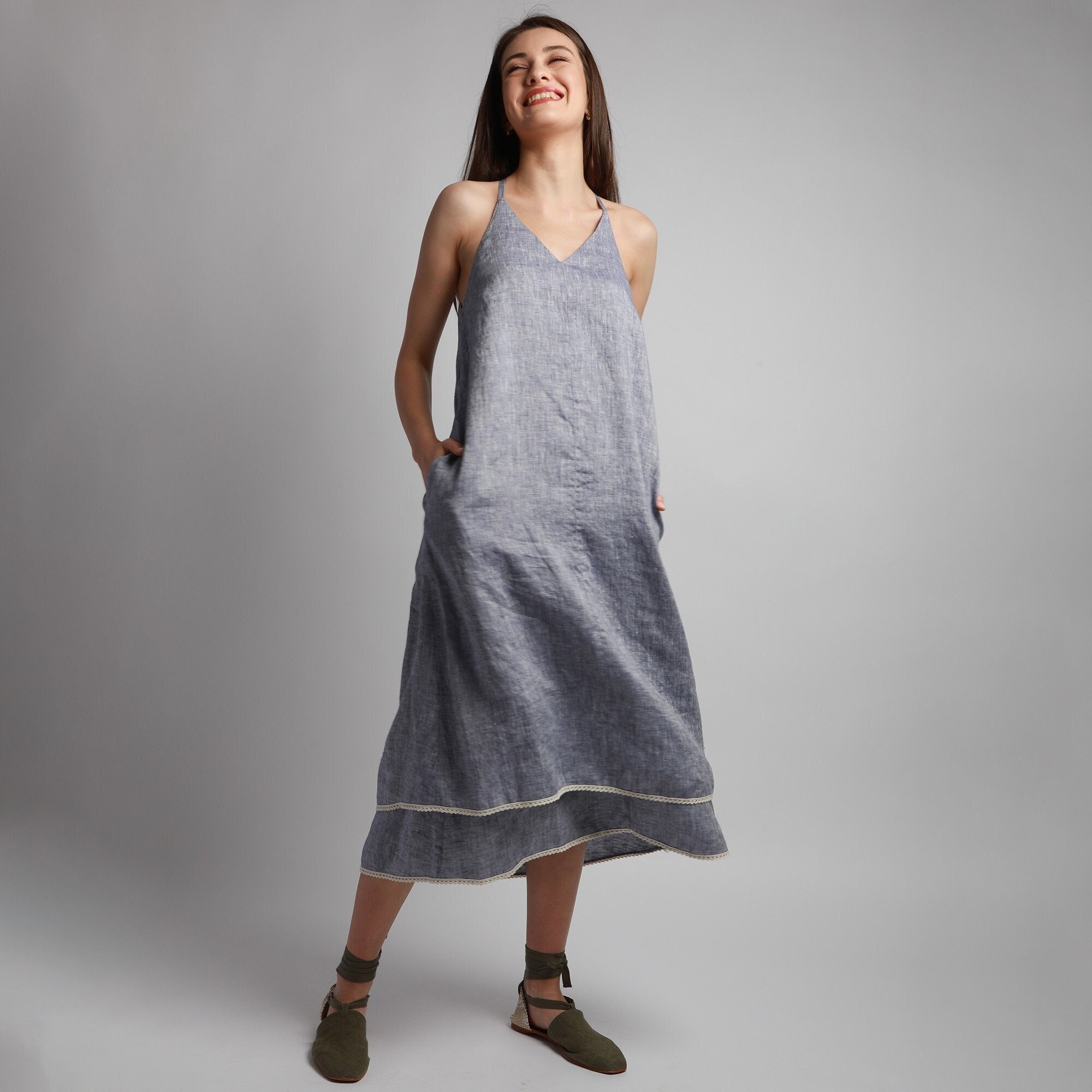 Ready Ship Size Xs Color Blue Melange Sierra